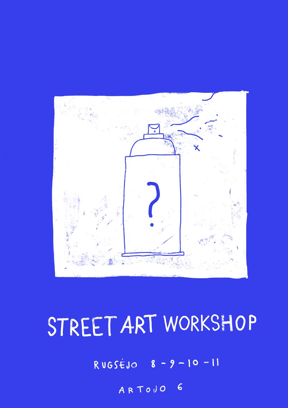 Gatvės meno workshopas